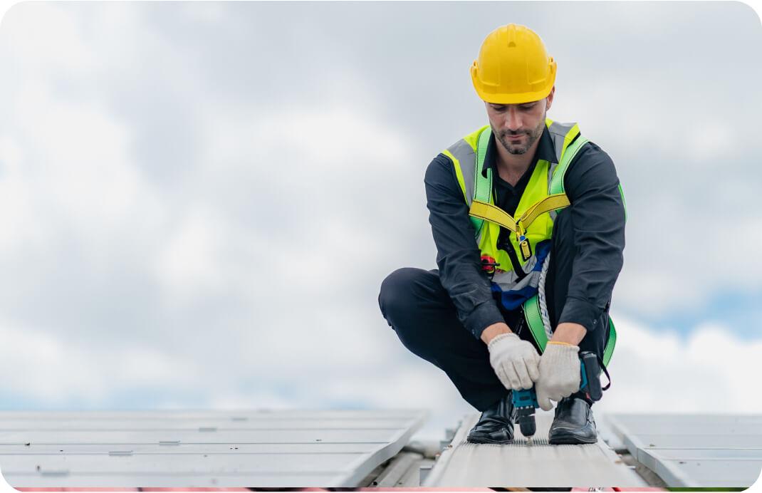 Trwała struktura dachowa